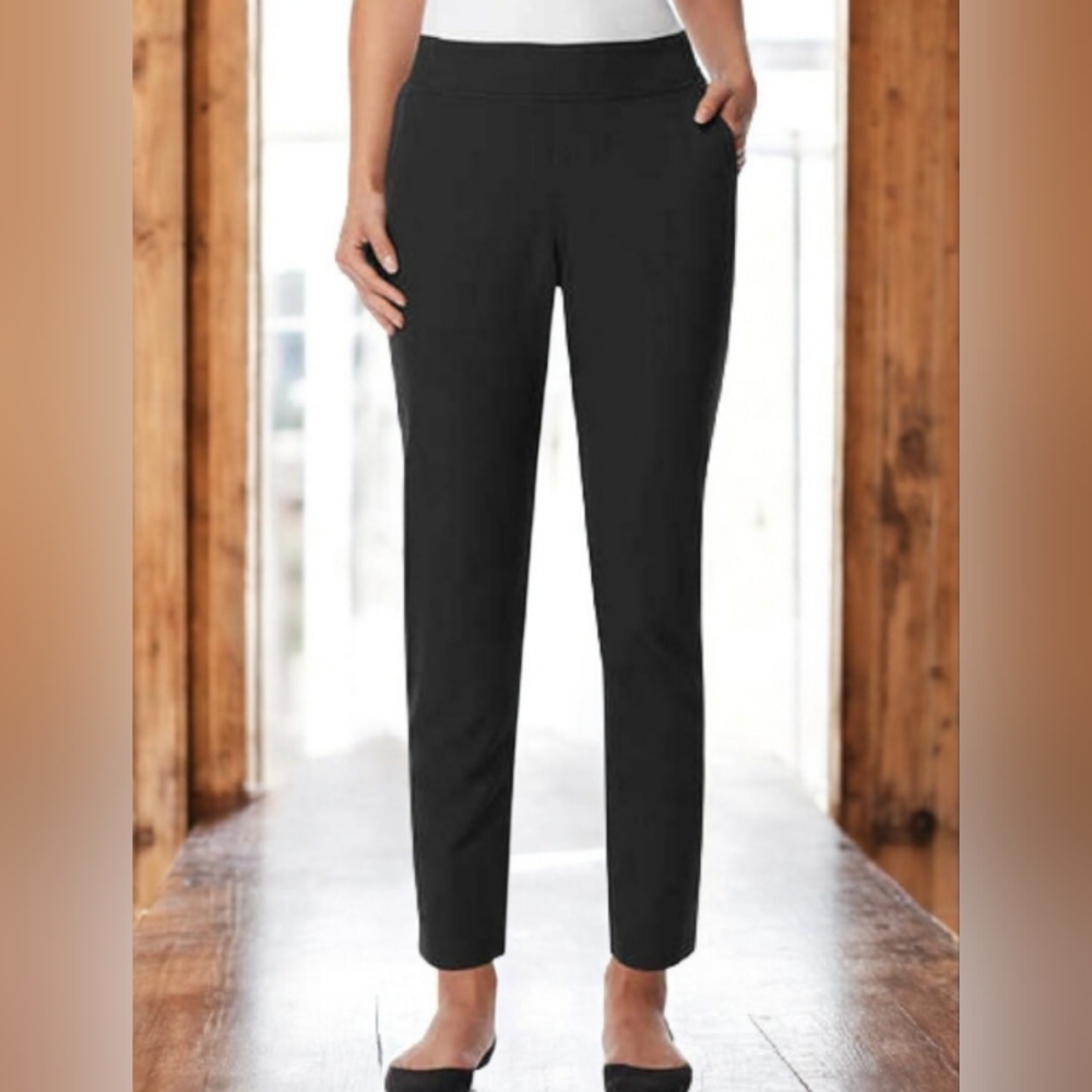 32 Degrees Cool Black Ankle Length Pants